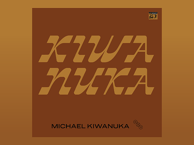10x19 #7: Michael Kiwanuka, and #6. Susto album art cover seal typography