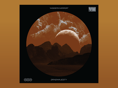 10x19: 5. Drab Majest - Modern Mirror 10x19 album clouds drab majesty montains moon space