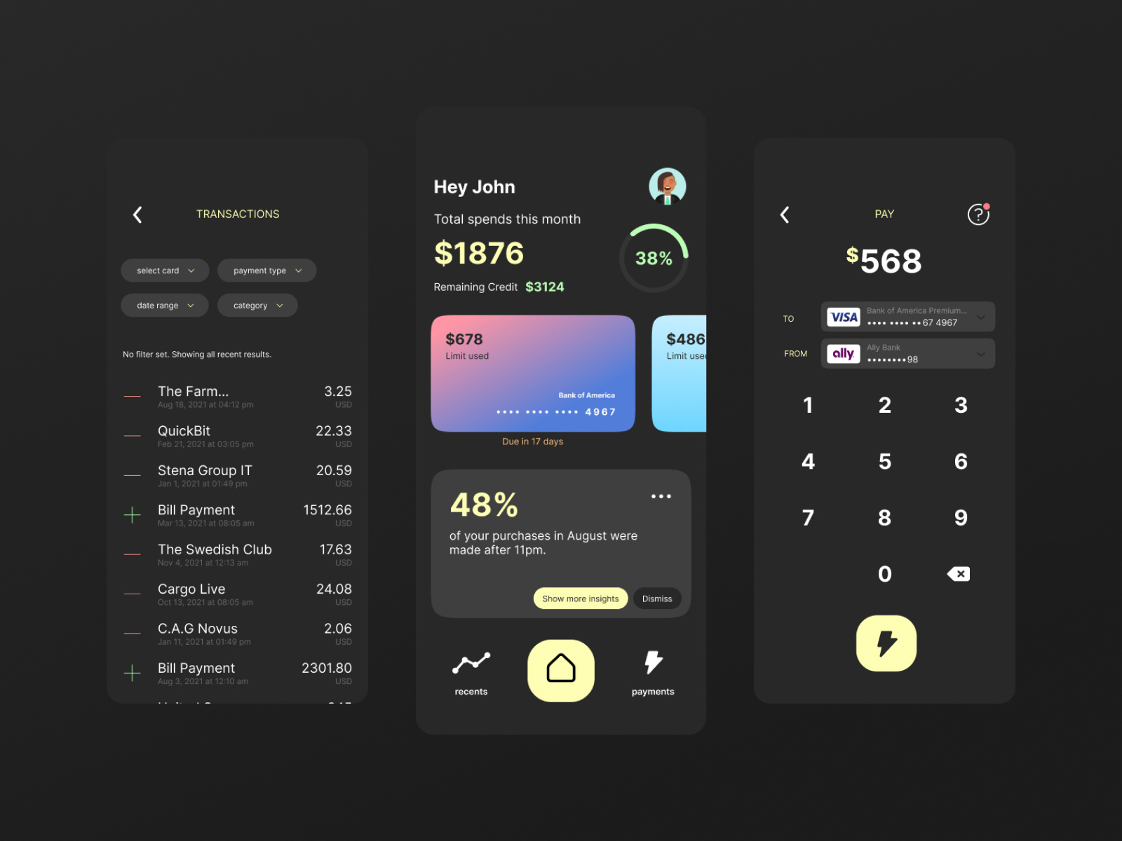 credit card balance tracking app