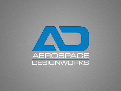 Aerospace Designworks aerospace aircraft identity logo