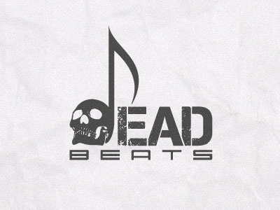 Dead Beats identity logo music records