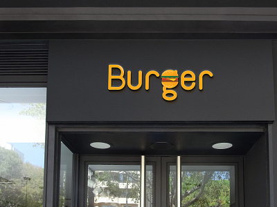 Burger logo brand design branding food logo food logo design illustration logo logo design logodesign resturent logo symbolic logo