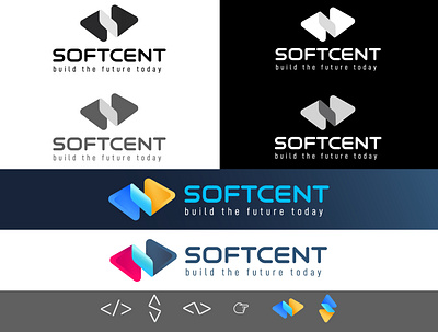 SOFCENT COMPANY LOGO DESIGN brand design branding creative logo design fiverr food service logo google graphic design illustration logo logo design logo make logodesign minimal logo minimalist logo restaurant logo software company logo symbolic logo unique logo vector