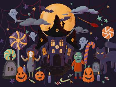 Big Halloween Clipart Collection