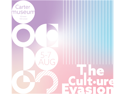 Quick work: culture evasion poster advertising design graphic design poster