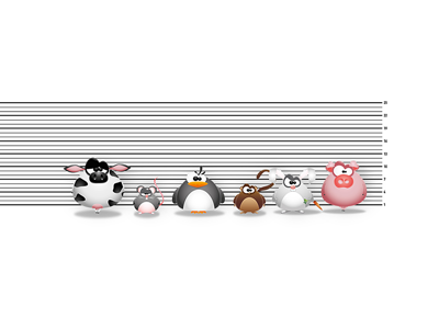 The Usual Suspects animals captured cow monkey mouse penguin pig prison prisoners rabbit rat the usual suspects
