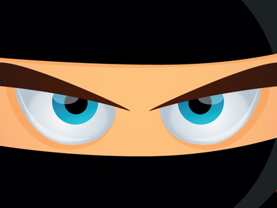 Ninja app character character design eyes face illustration japan ninja sudoku sword