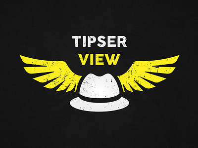 Tipser View logo agent betting brown hat logo tipser tipster wings