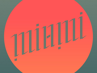 Miami Ambigram, Option 2