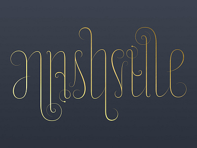 Nashville Ambigram ambigram nashville