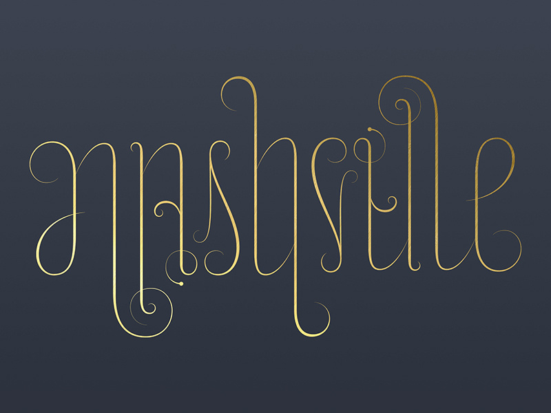 Nashville Ambigram ambigram nashville