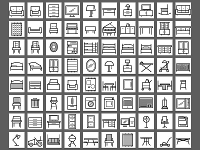 Furniture Icons