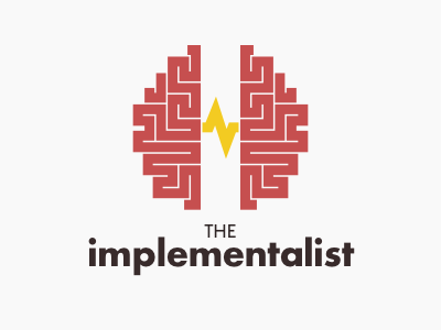Implementalist 80s logo
