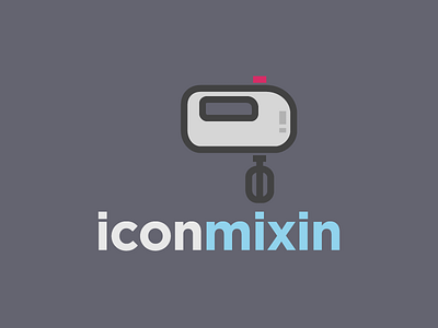 iconmixin icon logo simple