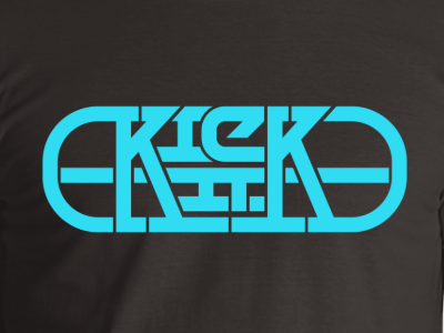 Kick It Old School T-Shirt lettered city lettering old school tshirt