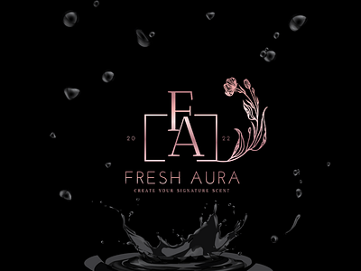 FRESH AURA branding design graphic design logo vector