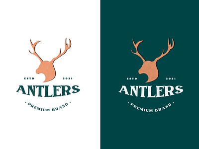 Antlers Logo Design branding design graphic design illustration logo