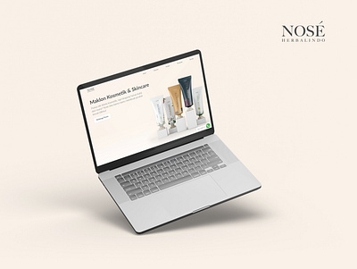 Nose Herbalindo Website Design ui design ux design website design