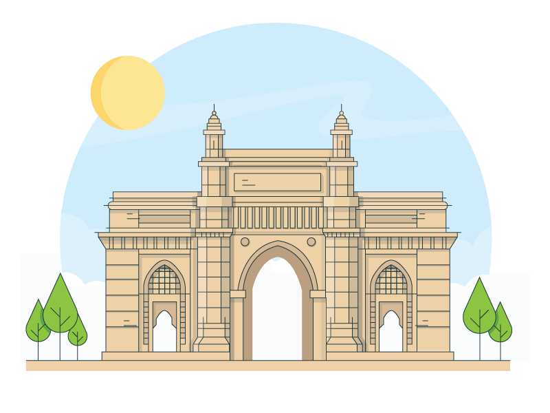 gate way of india by nukul nextdesigns on dribbble gate way of india by nukul