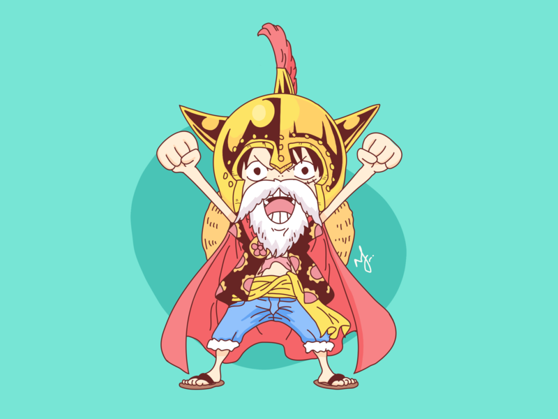 Monkey D Luffy by Nukul NextDesigns on Dribbble