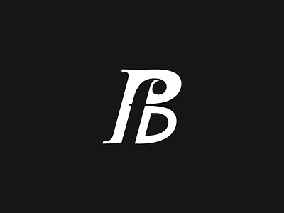 BF logo b bf branding design icon illustration logo marketing minimal modern monogram typography