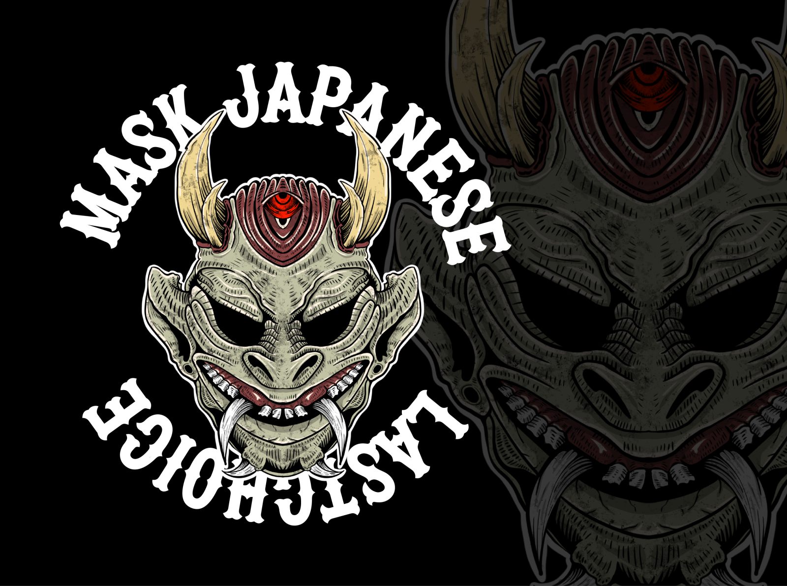 MASK JAPANESE by Lastchoice on Dribbble