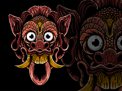 BARONG artwork darkart design digital illustration digitalart illustration illustration art logo