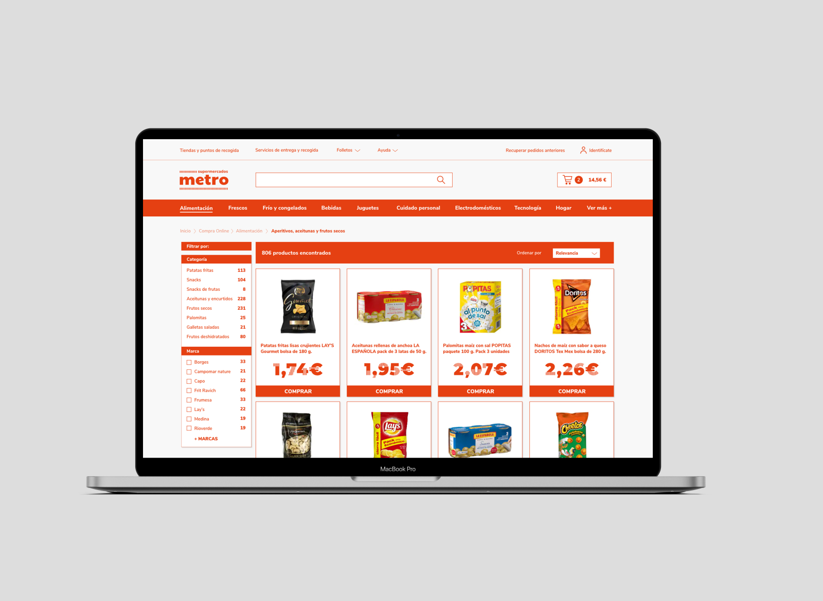 Metro | Supermarket Rebranding by Ainhoa Urigoitia on Dribbble