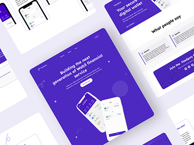 FeedPay Fintech Landing Page