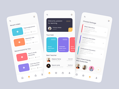 Education App by Aldo Dwiyan for Sobat.io on Dribbble