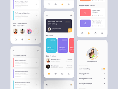 Education App by Aldo Dwiyan for Sobat.io on Dribbble