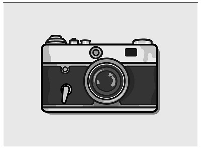 Camera camera dribbble illustrator vector illustration