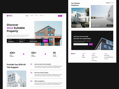 Real Estate Landing Page