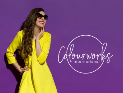 Colourworks branding design logo