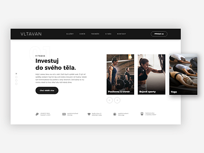 VLTAVAN fitness & wellness – Webdesign bodycare fitness gym webdesign wellness