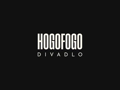 HOGOFOGO Theater – Logo design logo minimal theater typogaphy