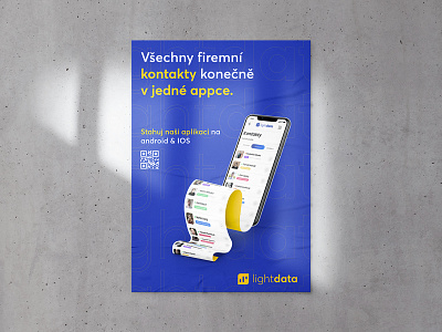 lightdata – Poster of app app color contrast poster ui