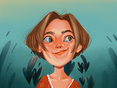 Hello. It's me art artwork drawing illustraion illustrator portrait portrait illustration procreate self portrait self portrait