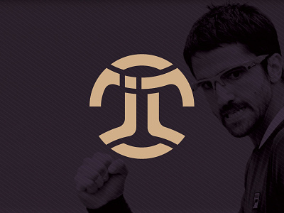 Logo design for Janko Tipsarevic bold initials monogram serbia tennis tennis ball tennis player