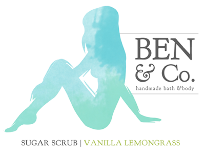 Ben & Co. scrub skincare watercolor