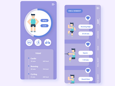 Fitness App 3d app app design clean design minimal mobile ui trending ui uiux uiuxdesign