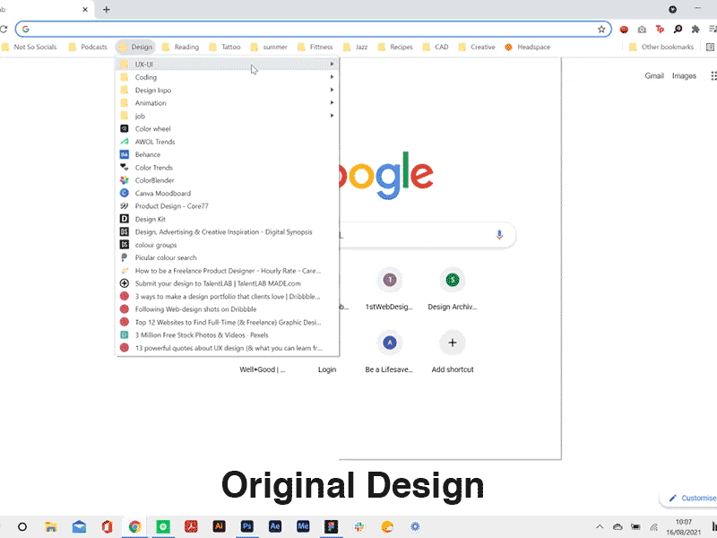 Google favourites redesign design figma google redesign ui user experience design ux ux design ux redesign web design