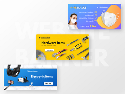 E-Commerce Banners banners website banner