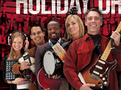 Happy Holiday Customers! cover shots guitar center holiday