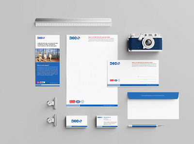 Dat Hoang Brand Identity Design blue logo brand identity branding constructor electricity identity design logo design logo designs star logo