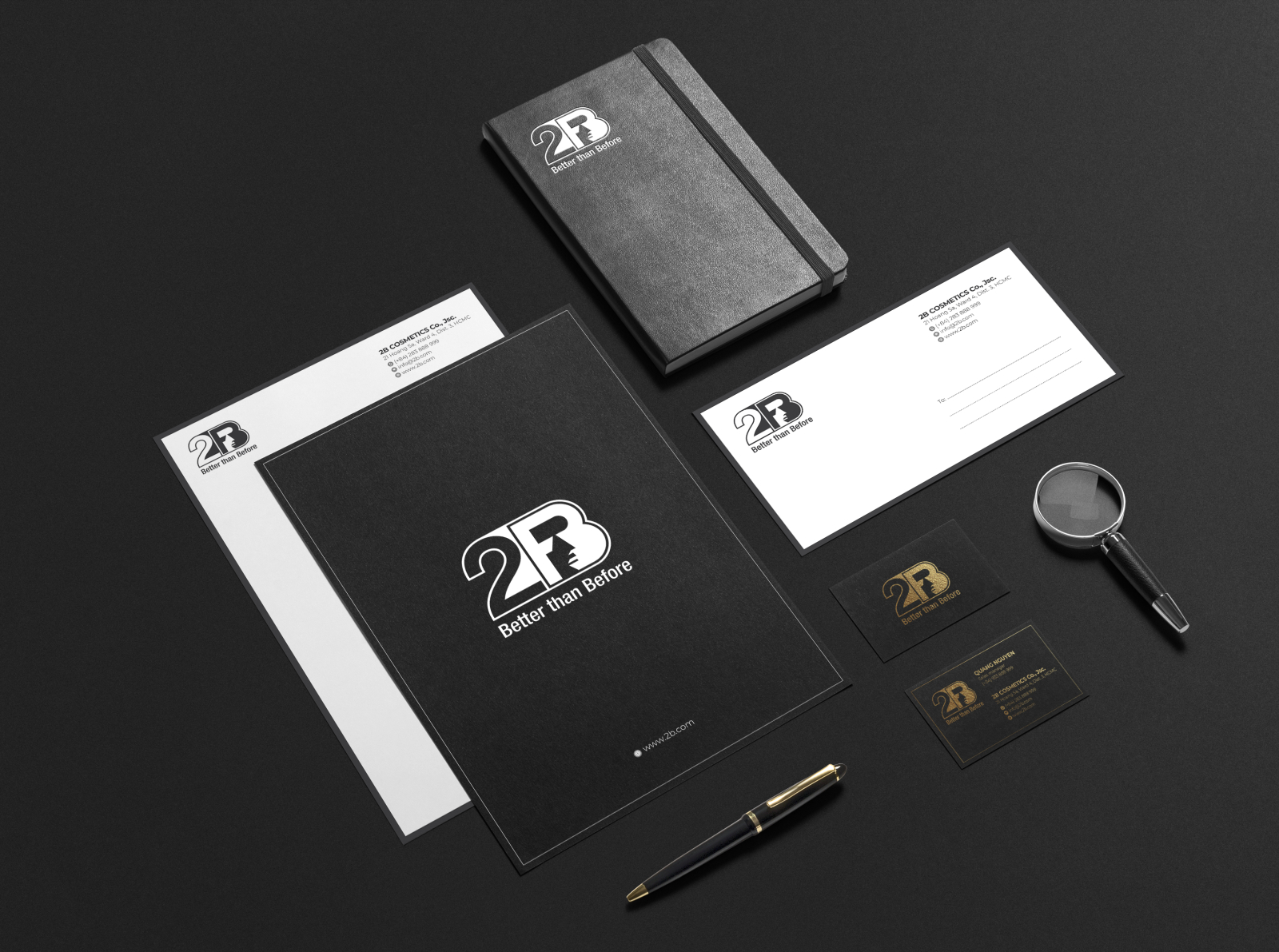 2B Brand Identity Design by Vien Nguyen on Dribbble