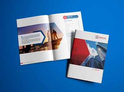 Hong Ha Company Profile annual report brochure company profile company profile design layout design