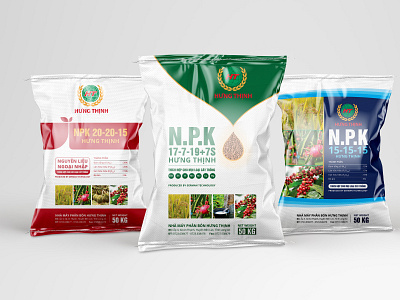 Hung Thinh Packaging Design branding crops farmer illustration logo design package design packaging design
