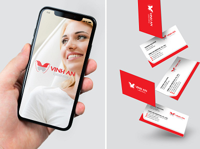 Vinh An Brand Identity Design brand identity branding logo design medical medicine pharma tooth