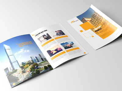 Template Company Profile Real Estate, Construction annual report brochure design catalog design catalogue design company profile company profile design layout design